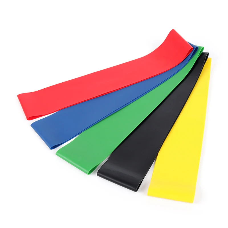 Эластичные ленты для фитнеса тянущиеся резиновые йоги спортзала