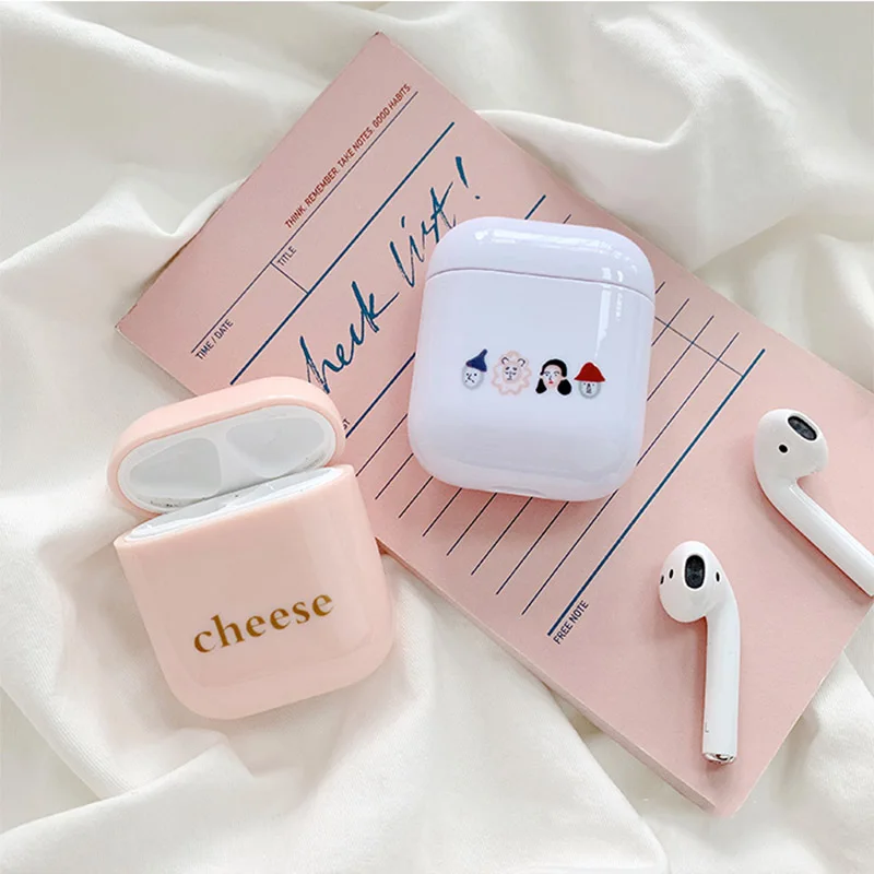 Чехол для Apple Airpods чехол градиентный мрамор наушники милый Жесткий Чехол для Airpods 2 1 чехол аксессуары чехол для наушников