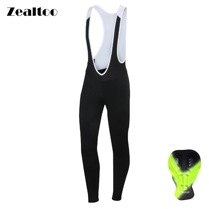 

Zealtoo 2018 Spring Autumn Men Ropa Ciclismo Mtb Cycling Bib Pants Long Bike Tights Gel Padded Breathable Bicycle Trousers