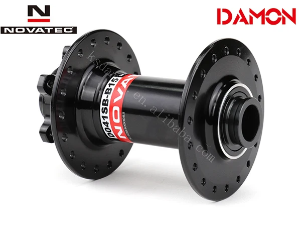 15X110mm 36H Black Novatec D041SB B15 D041SB 15 MTB велосипед дисковый тормоз 32 36 отверстия 15*110 мм 15*100 мм 2 подшипника горный велосипед Boost ПЕРЕДНЯЯ СТУПИЦА - Цвет: 15X110mm 36H Black
