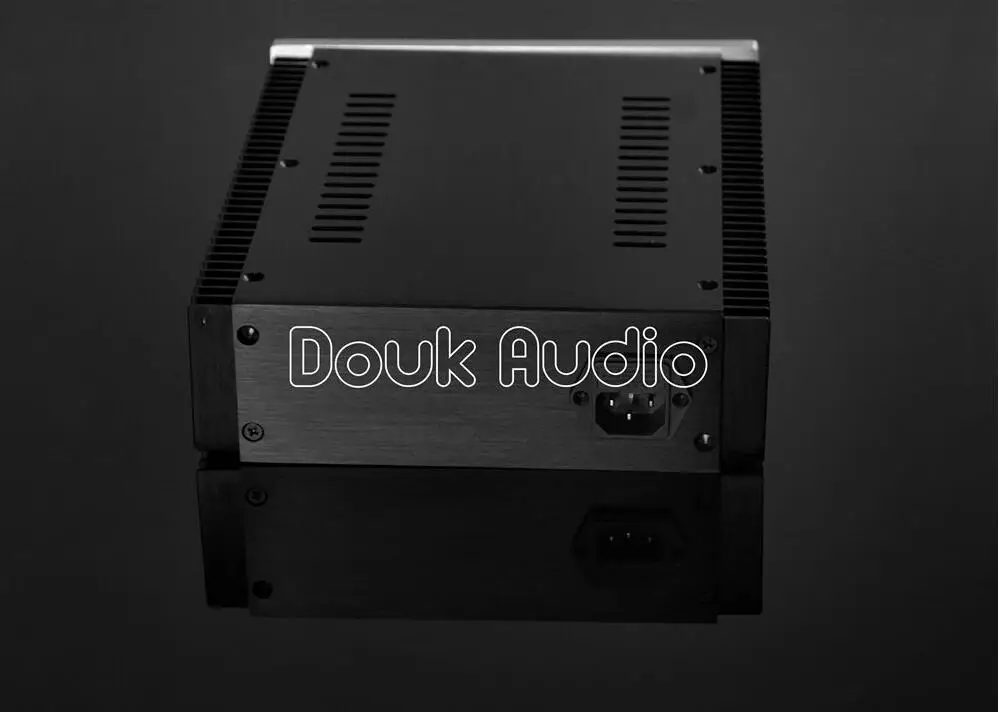 Корпус звукового усилителя Douk общий алюминиевый корпус предварительно
