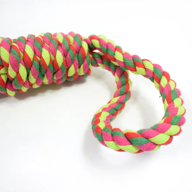 2016 Новый Забавный Прочный Кусать И Жевать Хлопок Теннис Собака игрушка Ручной