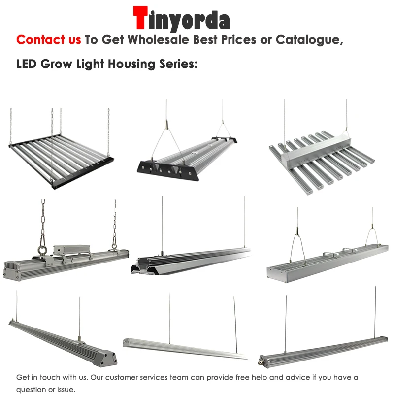 Tinyoorda TG3526 2 шт. (длина 1 м) 40 Вт Светодиодный светильник для выращивания радиатор