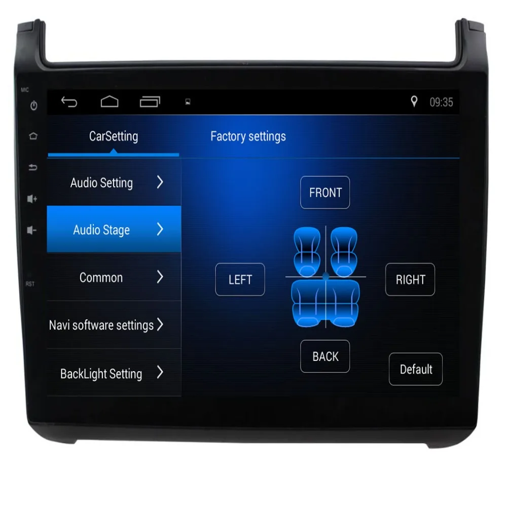 10," Android автомобильный DVD мультимедийный плеер gps для vw polo 2011 2012 2013 аудио автомобильный Радио Стерео Навигатор bluetooth