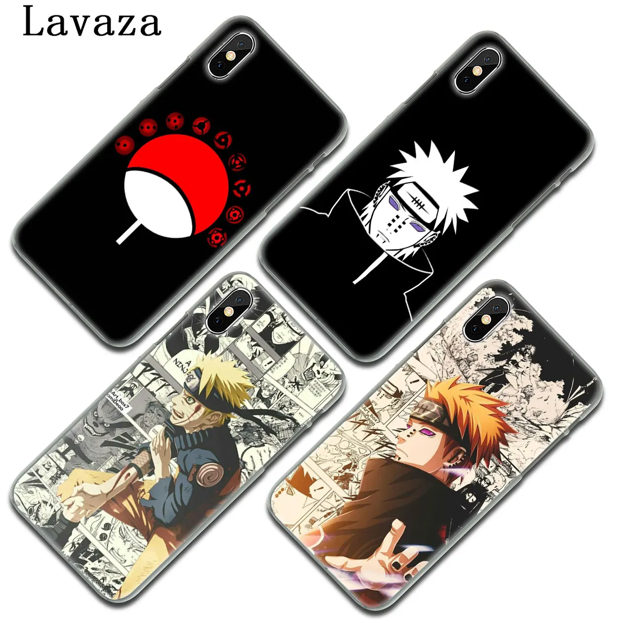 Твердый чехол для телефона Lavaza Anime Naruto Kakashi Guy NARUTO iPhone XR X XS 11 Pro Max 10 7 8 6S 5 5S SE 4S 4 |