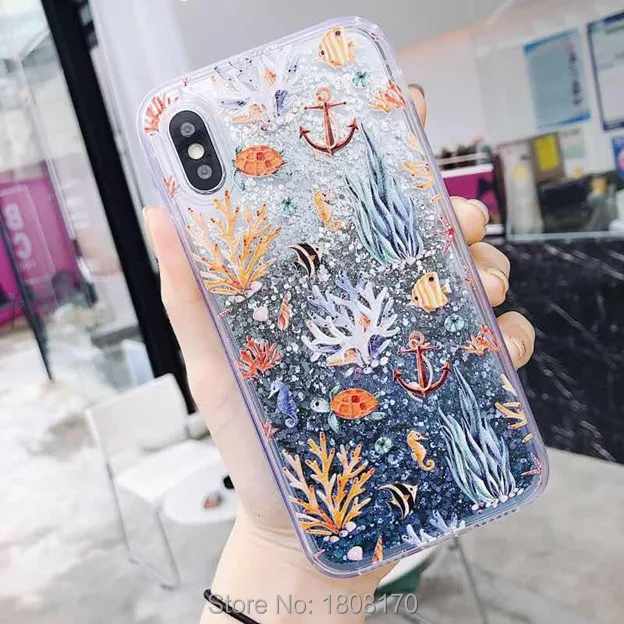 Мягкий чехол из ТПУ с изображением дельфина для Iphone X, 8, 7, 6, 6S Plus, Xiaomi mi, 5X, A1, 6X, A2, mi, X2S, mi, X, 2 S, 8, Red mi, 5 Plus, NOTE5, чехол, 80 шт