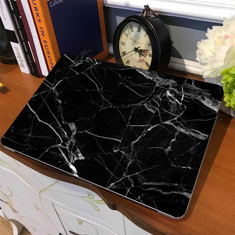 Черная мраморная зернистая наклейка для ноутбука Apple Macbook Decal Pro Air retina 11 12 13 15 дюймов Mac Book полное покрытие для ноутбука