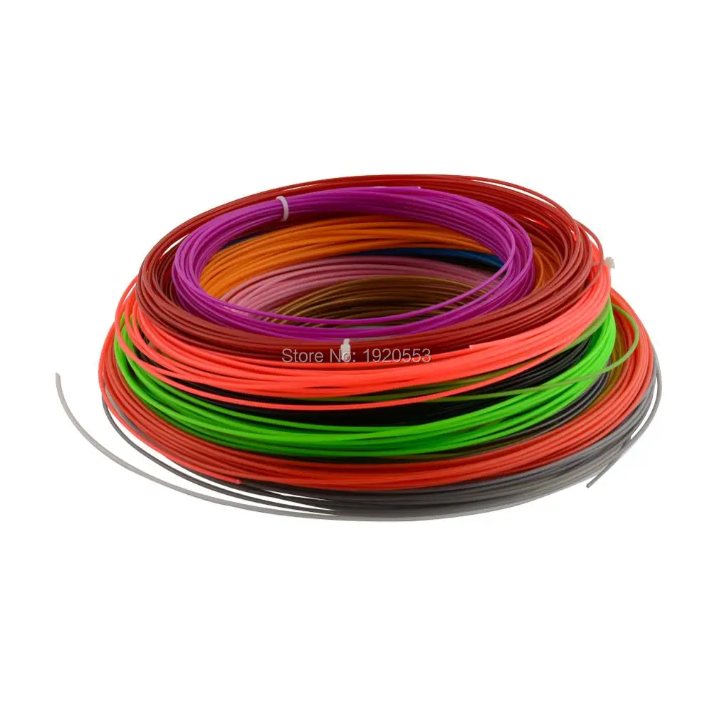 

10 colors X 10M OR 5M ABS 3D Printer Filaments 3D Printing Pen Threads Wire 1.75 mm Printer Consumables 3D Pen