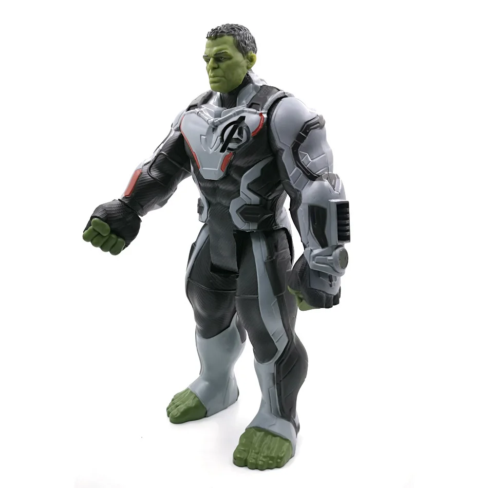 30 см Marvel Мстители 4 конечная игра игрушка танос Халк человек паук Железный человек Тор Росомаха Черная пантера Веном фигурка ребенка