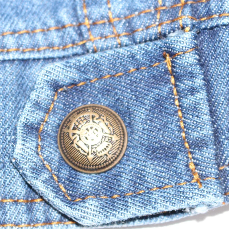 2018 модный джинсовый жилет для собак весенне летняя дышащая ковбойская куртка