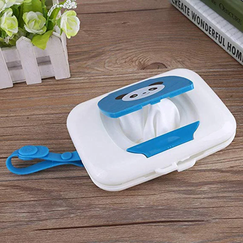 Контейнер для влажных салфеток детские салфетки Top Box держатель легко носить с