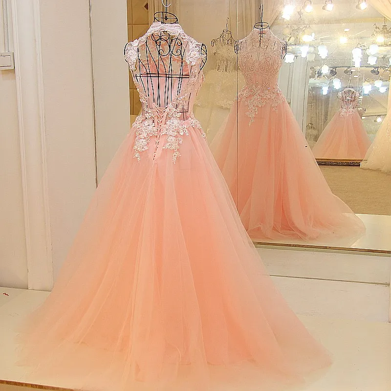 Backlake индивидуальный заказ без рукавов Свадебные платья Аппликации хрустальные