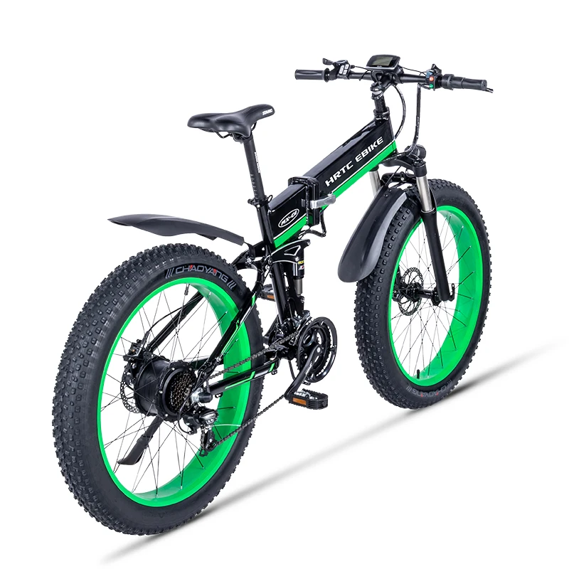 Billig 26 Zoll Fett Ebike Weichen Schwanz Elektrische Mountainbike 48V1000W High Speed Motor Elektrisches Fahrrad Falten Strand Schnee Elektrische Fahrrad