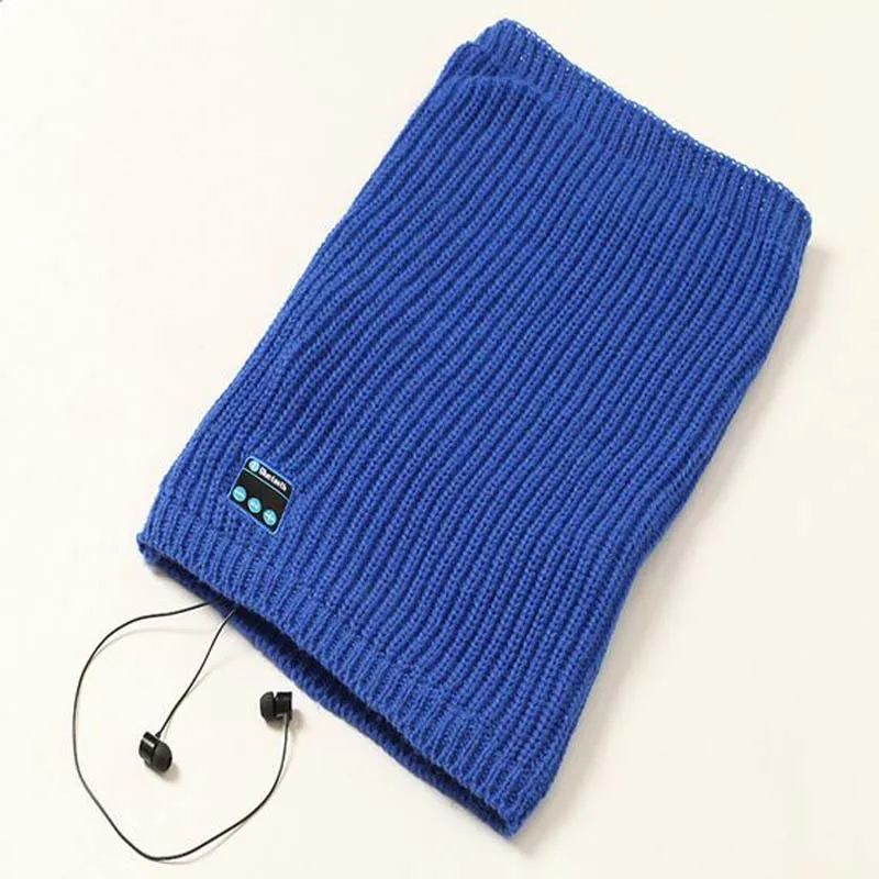 

XEONGKVI Europe America Bluetooth Music Headphones Ring Scaves Autumn Winter Warm Women Upset Scarf Neckerchief