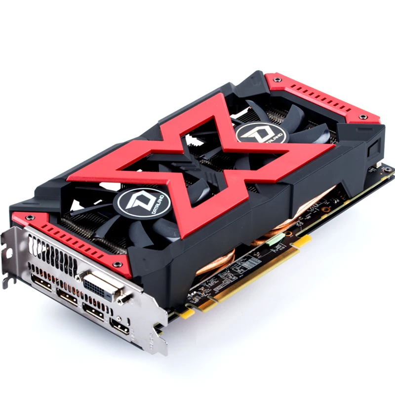 High end видео карты для добычи Dataland RX570 4 г X-серийный DDR5 256bit Видеокарта лучше чем RX480 |