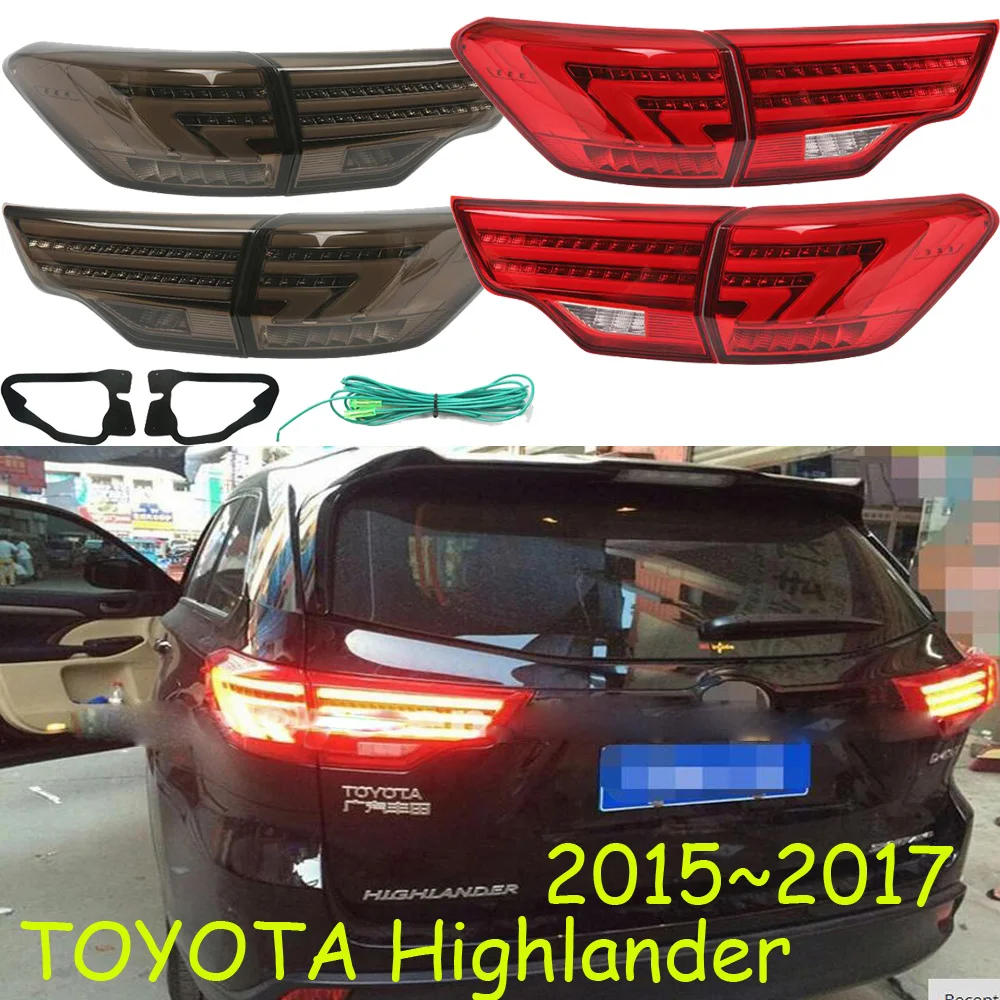 Highlander фонарь 2015 2016 2017 2018 светодиодный Бесплатная доставка! vios corolla Hiace &quot lundra