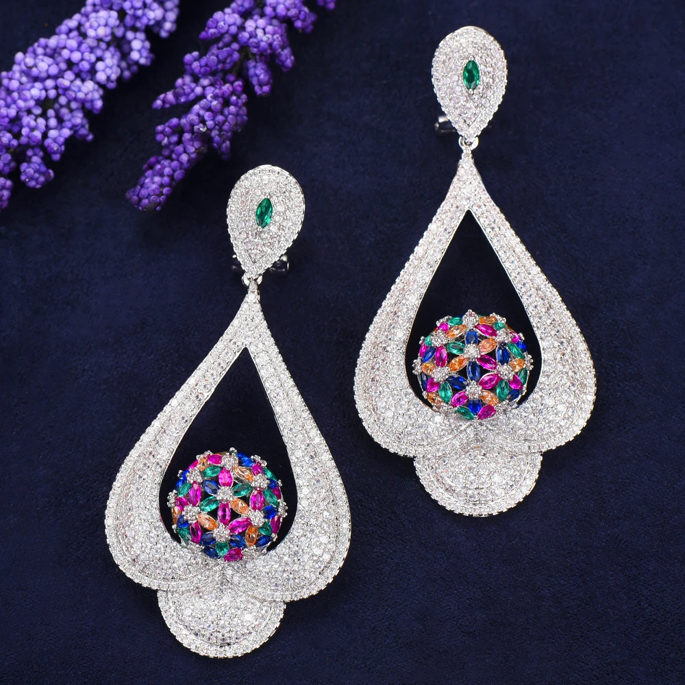 Женская массивная подвеска SISCATHY большие серьги гиперболы Высококачественная