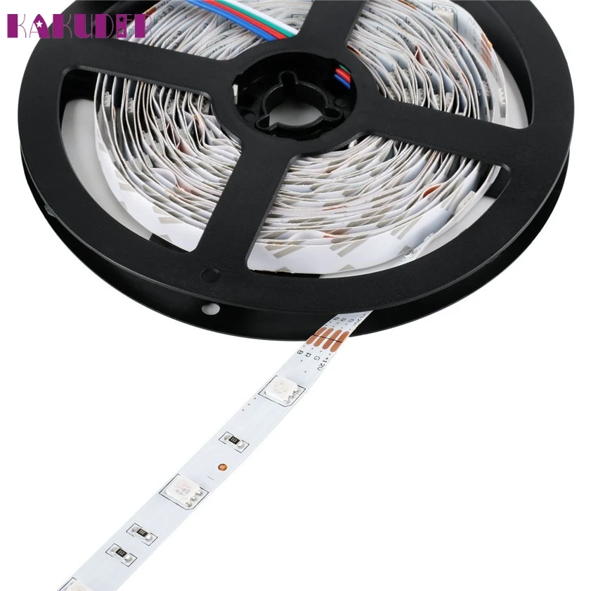 Высокое качество 5 М 5050 RGB SMD Светодиодная водонепроницаемая гибкая полоса 300