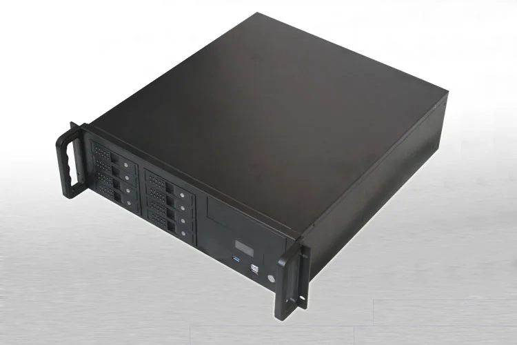 3U сервер компьютерный чехол R3u480-8 поддержка ATX материнская плата 8 Горячие pluggabel lcd