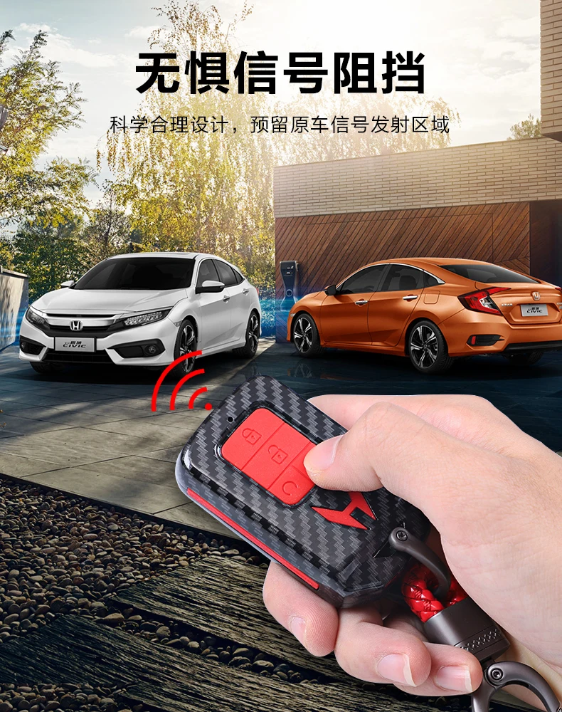 ABS+ Silia гель без ключа автомобильный чехол для дистанционного ключа чехол для автомобиля брелок для Honda Civic /18 Accord Fit CRV CR-V XRV Crosstour HRV JAZZ