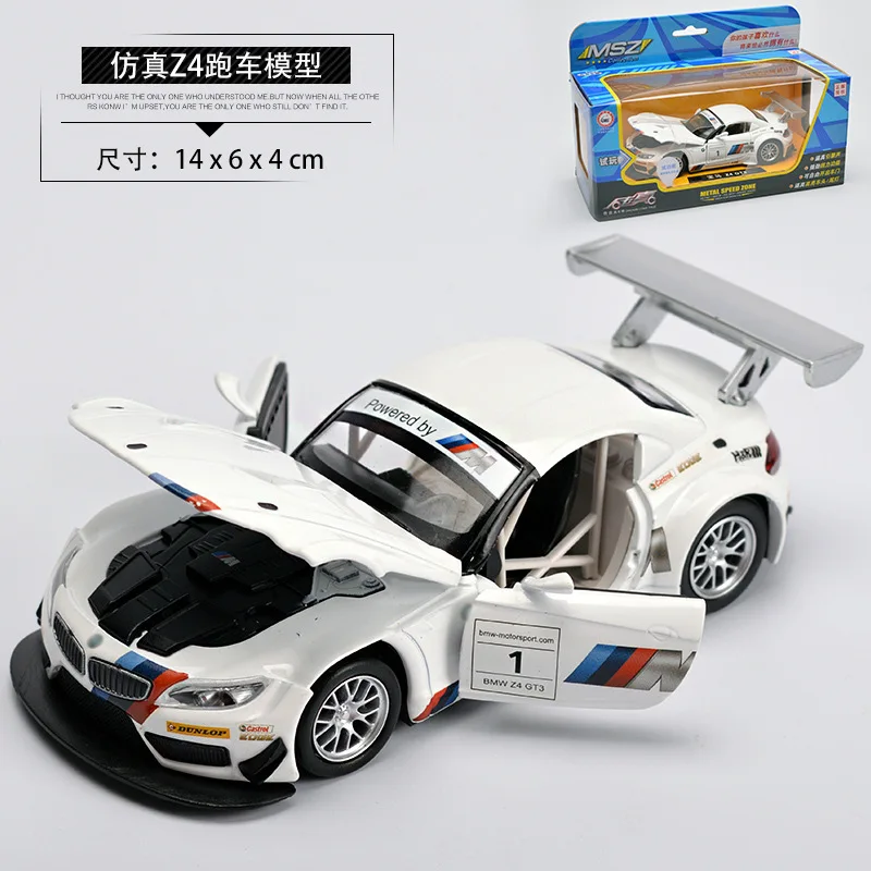 1:32 литье под давлением Металлическая Модель автомобиля игрушки для Bmw Z4 с