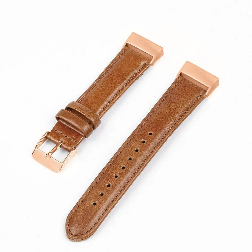 Ремешок для Fitbit Charge 3 из натуральной кожи браслет с переходной застежкой цвета