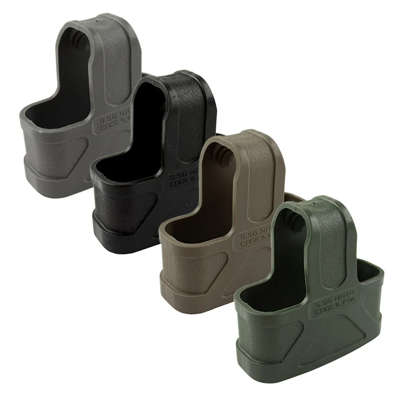 10 шт./NATO 5,56 резиновая клетка петли Быстрый Маг для M4/M16 Magazine Assist BK/DE/Green/Gary