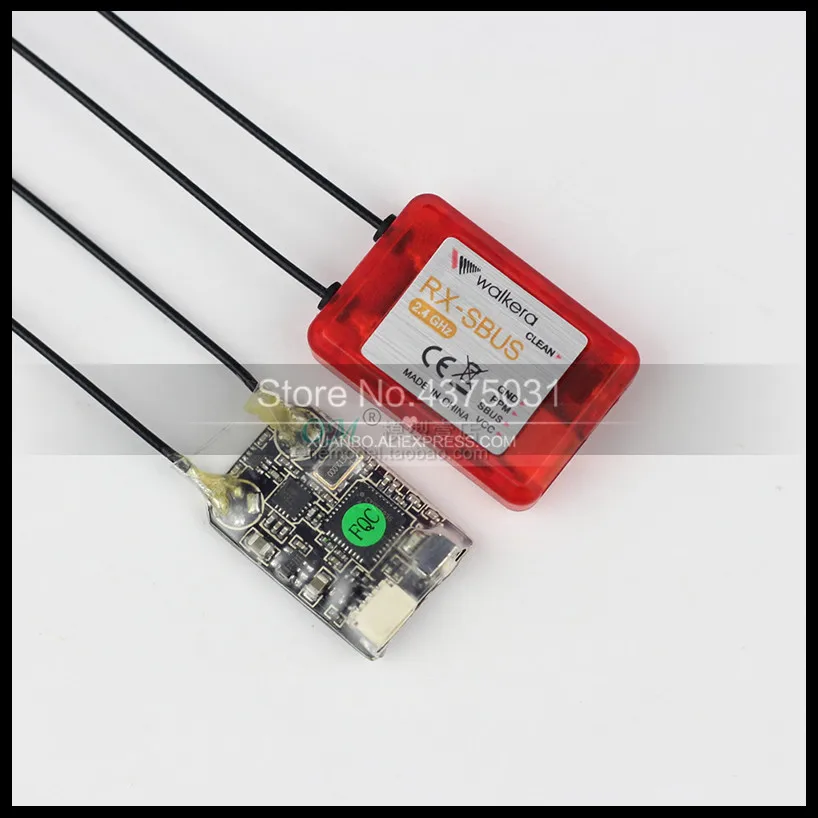 Оригинальный Walkera RX-SBUS 2 4G 12CH PPM выход SBUS мини-приемник для Devo 7/F7/F10/F12E RC модель FPV