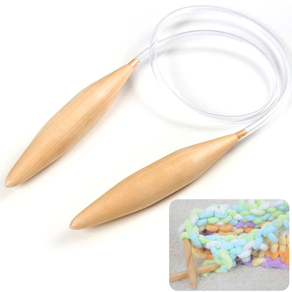 Пряжа рабочие инструменты Мягкий Тюбик крючки гибкие искусства бамбуковая игла