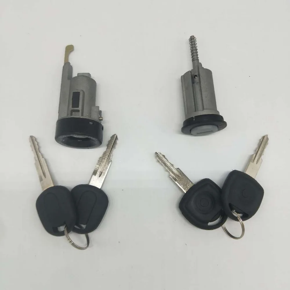 Замок зажигания имеет два ключа автомобиля подходит OPEL LACETTI DAEWOO NUBIRA BUICK SAIL EXCELLE 2001- CHEVROLET SAIL 2001-2009