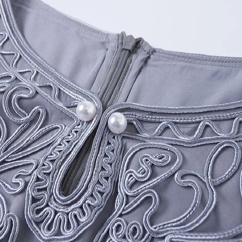 Высококачественное новое искусственное платье лето 2019 коктейльное для