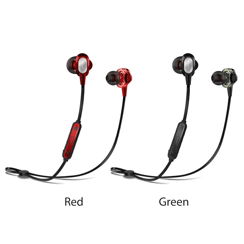 Двойной блок привода Bluetooth наушники супер бас звук беспроводная bluetooth-гарнитура