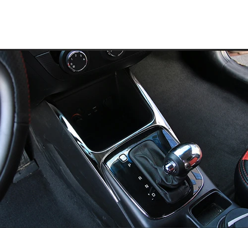 silver Для Kia K3 2012 2013 из нержавеющей стали отделка передач блестки крышка панели передач декоративные наклейки C1127 - Название цвета: silver