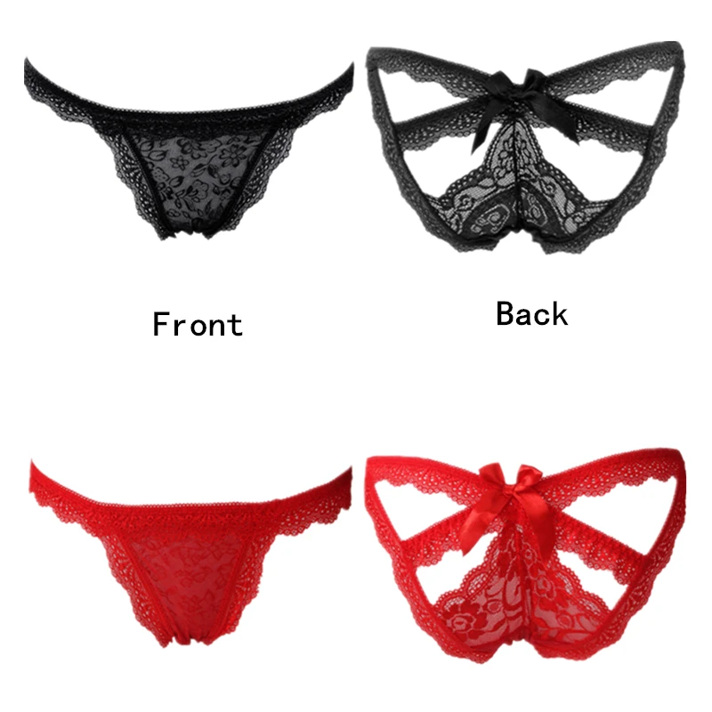 Нижнее белье сексуальные женские трусики стринги прозрачные кружевные с низкой