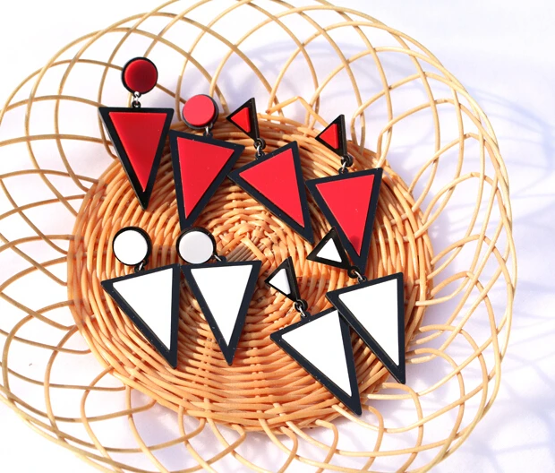 Женские серьги гвоздики в виде треугольника|earring studs earrings|brand stud earringsfashion earrings |