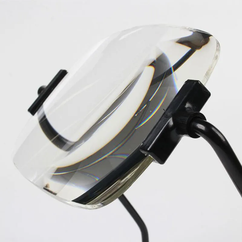 Настольное увеличительное стекло 2X акриловые оптические линзы для чтения