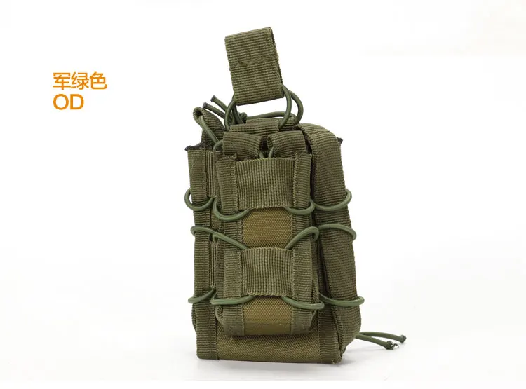 Охотничьи аксессуары EMERSON тактическая Модульная винтовка пистолет подсумок MOLLE военный воздушный мягкий патронный Карманный чехол - Цвет: Olive Drab