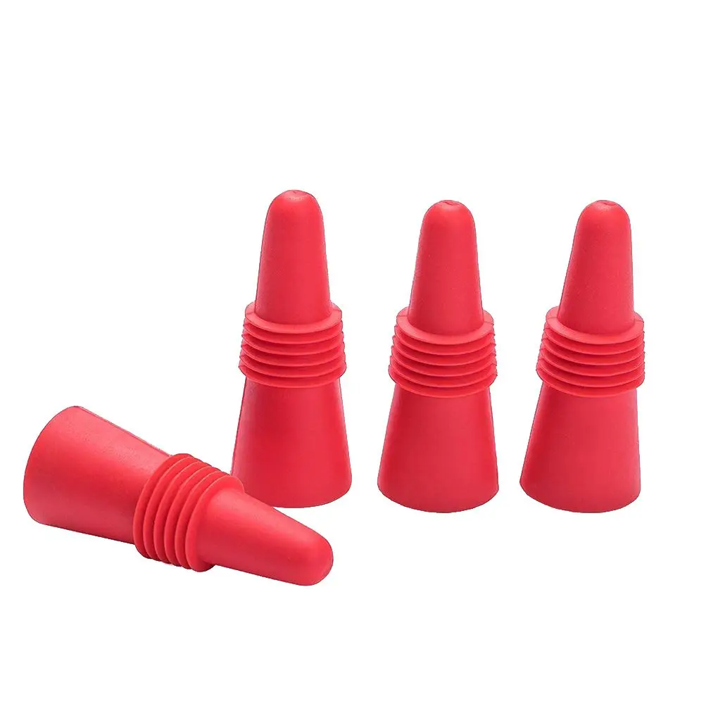 Unique Bar Accessories Tools Small Wine Stopper Cork Bottle Plug Silicone Sealed | Дом и сад