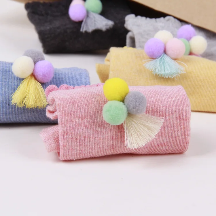 2017 Осень/Зима Новые женские носки высококачественные цветные шерстяные шарики