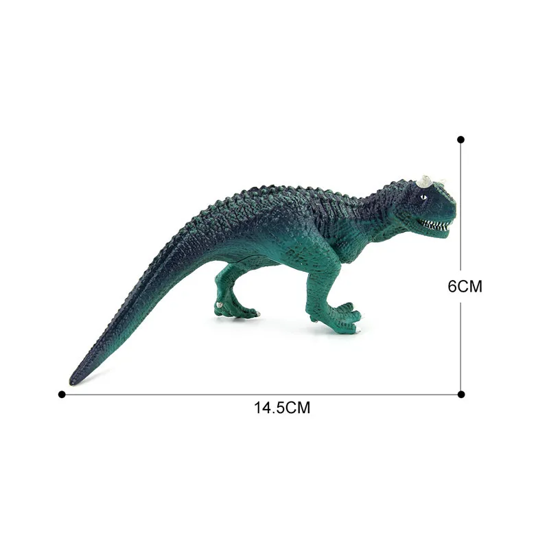 LittLove Юрского периода carnoaurus динозавр фигурки животных модель коллекции Обучающие