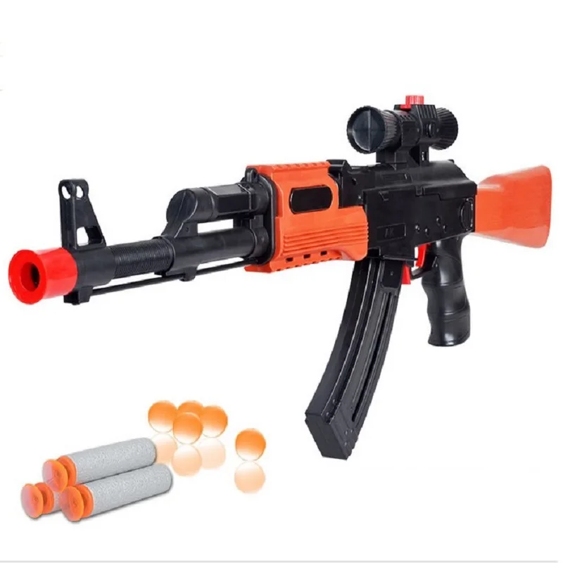 Huan qiu xin mao 2017 Горячая Распродажа AK47 cs игровые игрушки пластиковый игрушечный