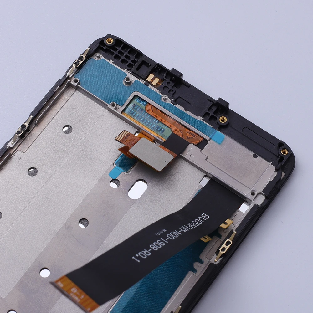 ЖК дисплей с рамкой для Xiaomi Redmi Note 4 MediaTek панель сенсорного экрана дигитайзер MTK