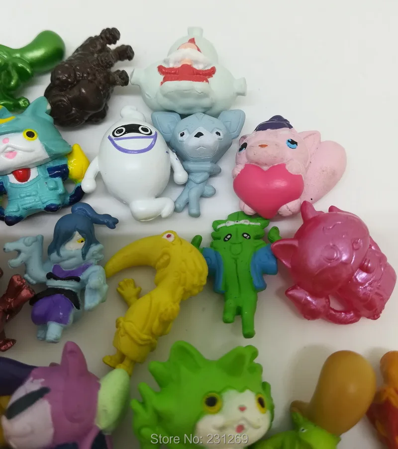 Отправляется случайным образом 10 шт. все разные Японские Аниме Youkai Yokai Yo Kai часы 2
