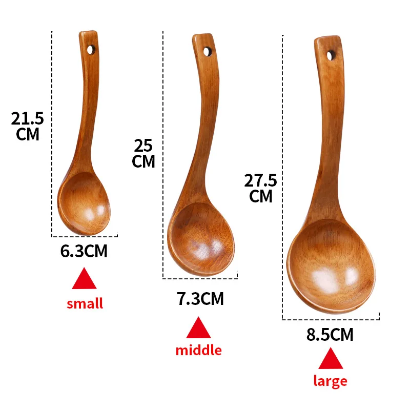 1 шт. деревянные ложки для риса супа|Ложки| |