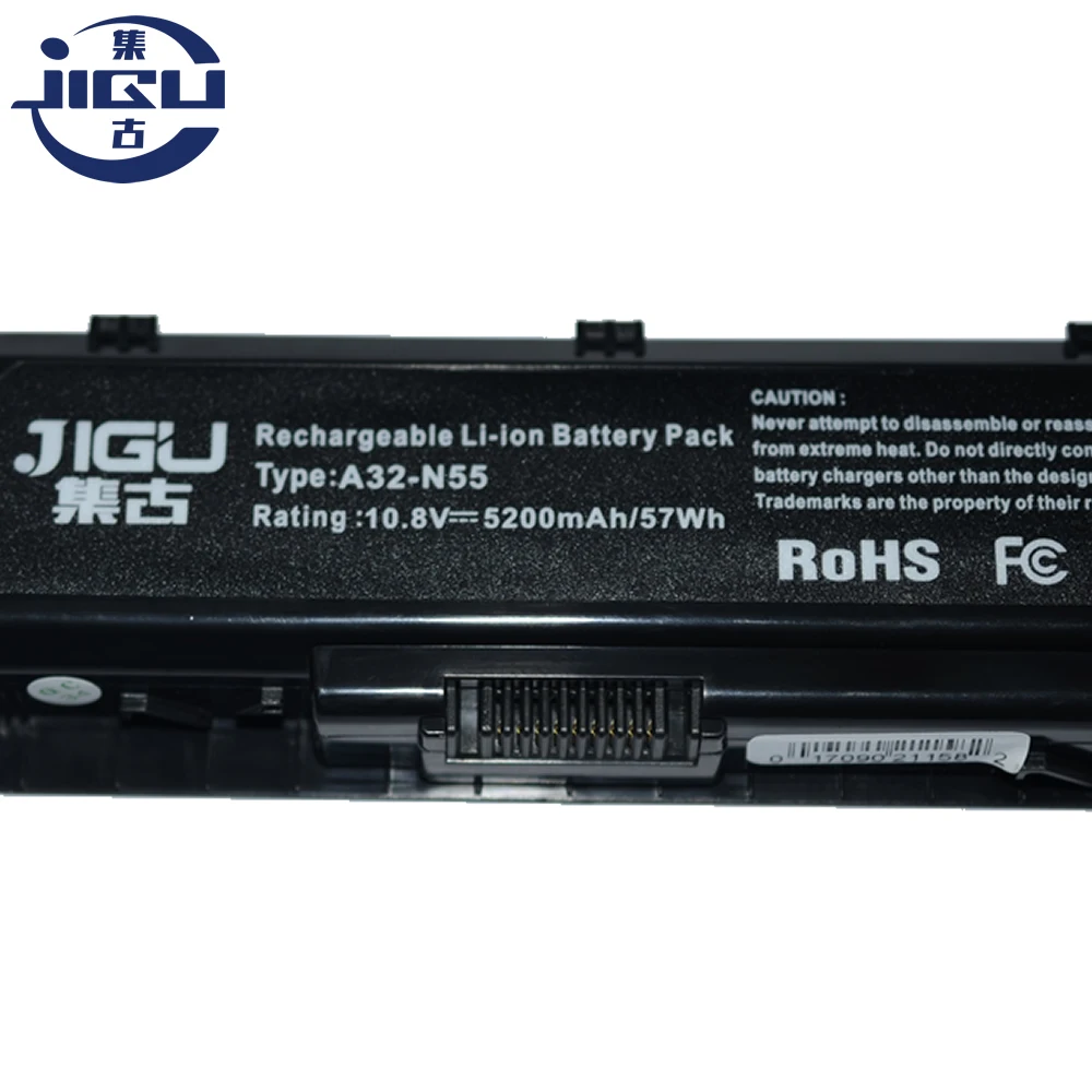 Новая аккумуляторная батарея JIGU для ноутбука ASUS N45 N45E N45S N45F N55 N55E N55S N55SF N75 N75E N75S