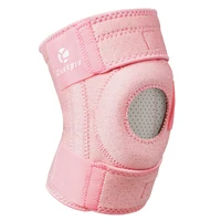 kuangmi 1 pcs adjustable open patella knee brace support wrap protector pad sleeve for arthritis meniscus tear acl running