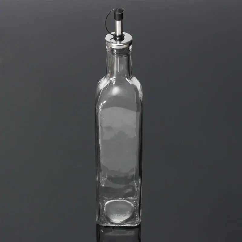 Прозрачное стекло оливковая бутылка для масла уксуса выливной носик Drizzler Cruet приправы соевый соус кухонные бутылки инструмент для приготовления пищи 250 мл/500 мл