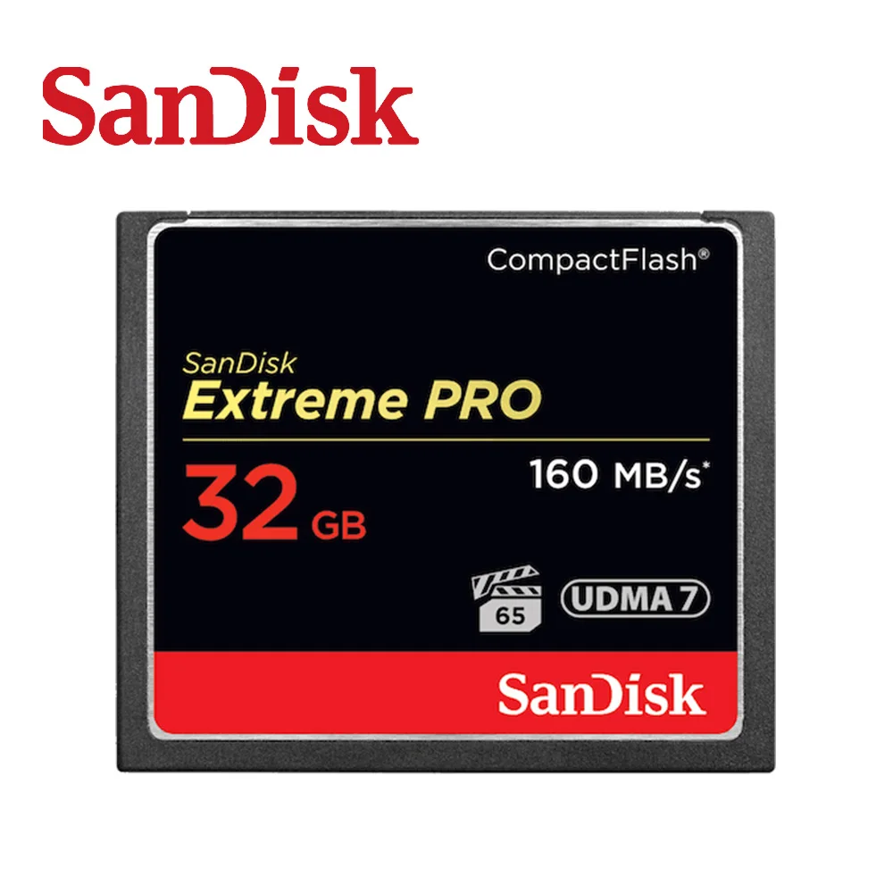 SanDisk Extreme Pro CompactFlash 32 Гб 64 128 ГБ 256 CF карта 800X VPG 20 120 Мб/с для богатой камеры 4K и Full HD