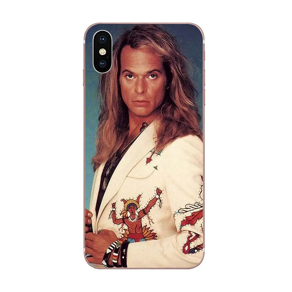 Чехол-книжка Rock Band Van Halen David Lee Roth для Xiaomi Redmi Mi Note 7 8 9 SE Pro Lite Go Play из мягкого ТПУ |