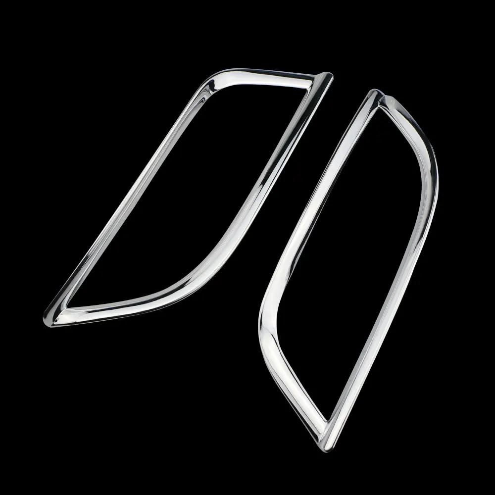 ABS Хромированная Автомобильная крышка задних противотуманных фар задний